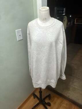 Goodfellow & Co Men's XXL Heathered Oatmeal Crewneck Sweatshirt